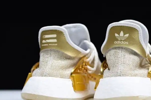 Pharrell HAPPY adidas Hu NMD F99762 China Gold 0317