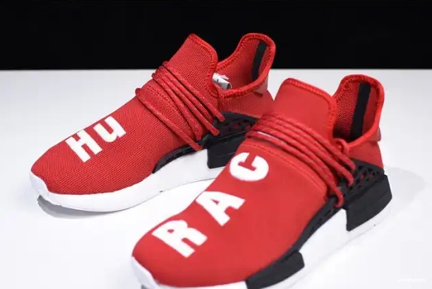 RACE NMD HUMAN PW ADIDAS BB0616 red mens 