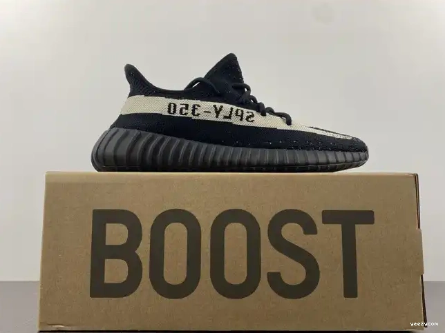 White Boost Black BY1604 V2 350 Yeezy Core Adidas 0318