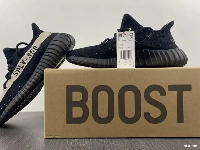 White Boost Black BY1604 V2 350 Yeezy Core Adidas 0318