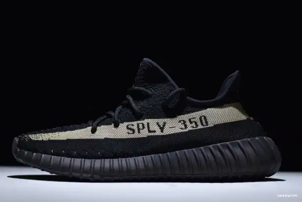 Black 350 Yeezy Core Green BY9611 Boost V2 Adidas 0319