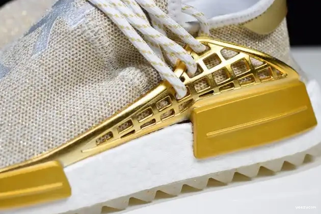 Pharrell HAPPY adidas Hu NMD F99762 China Gold 0317