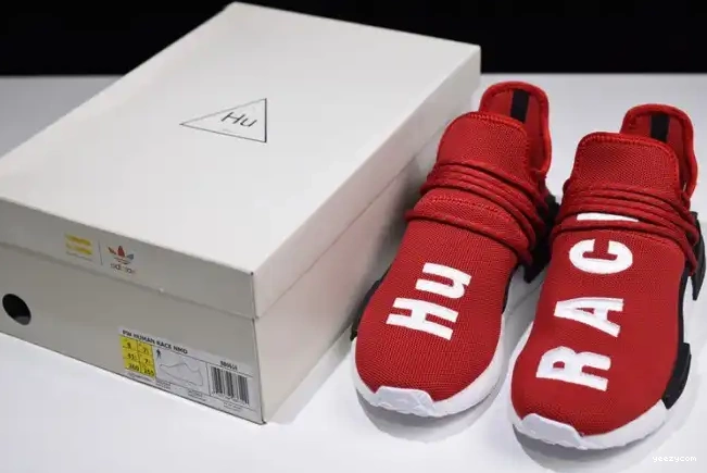 RACE NMD HUMAN PW ADIDAS BB0616 red mens 