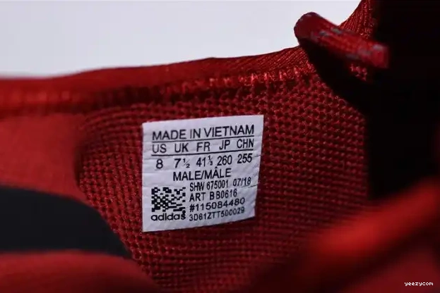 RACE NMD HUMAN PW ADIDAS BB0616 red mens 