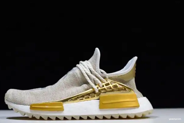 Pharrell HAPPY adidas Hu NMD F99762 China Gold 0317